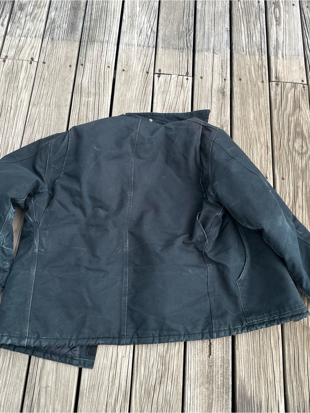 Vintage Carhartt Canvas Arctic Work Jacket Men’s Size XL - Picture 4 of 7